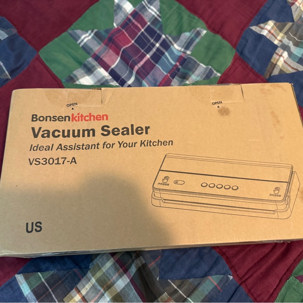 Bonsenkitchen Vacuum Sealer VS3017-A  Brand new in Box ​**PRICE REDUCED**